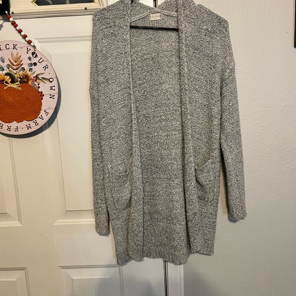 Altar'd State Heather Gray Cardigan‎ S/M
